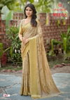 Meera Vol 6 By Kashvi Brasso Dobby Printed Saree Wholesale Price In Surat
